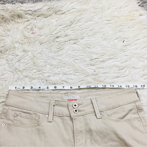 Denizen From Levi’s Cream Modern Shorts Size 6 - Picture 7 of 12